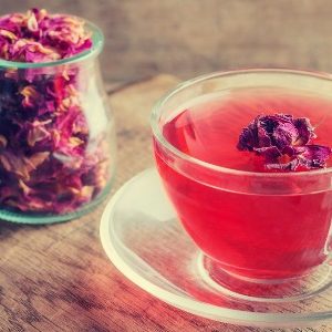 چای گل محمدی