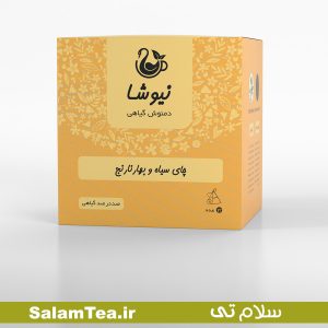 مخلوط چای سیاه و بهارنارنج نیوشا (12 عددی مثلثی)