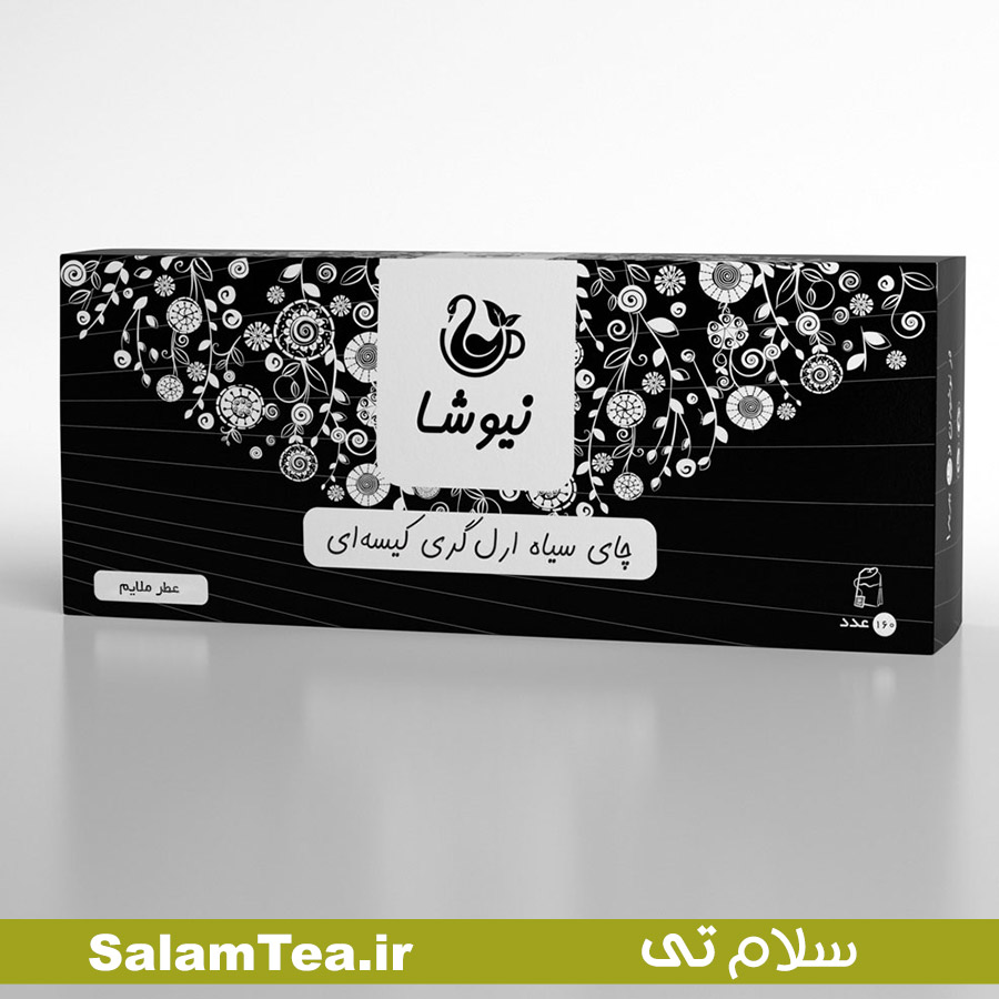 چای سیاه ارل گری نیوشا (160 عددی عطر ملایم)