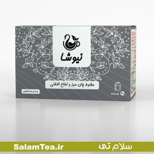 مخلوط چای سبز و نعناع فلفلی نیوشا (20 عددی)
